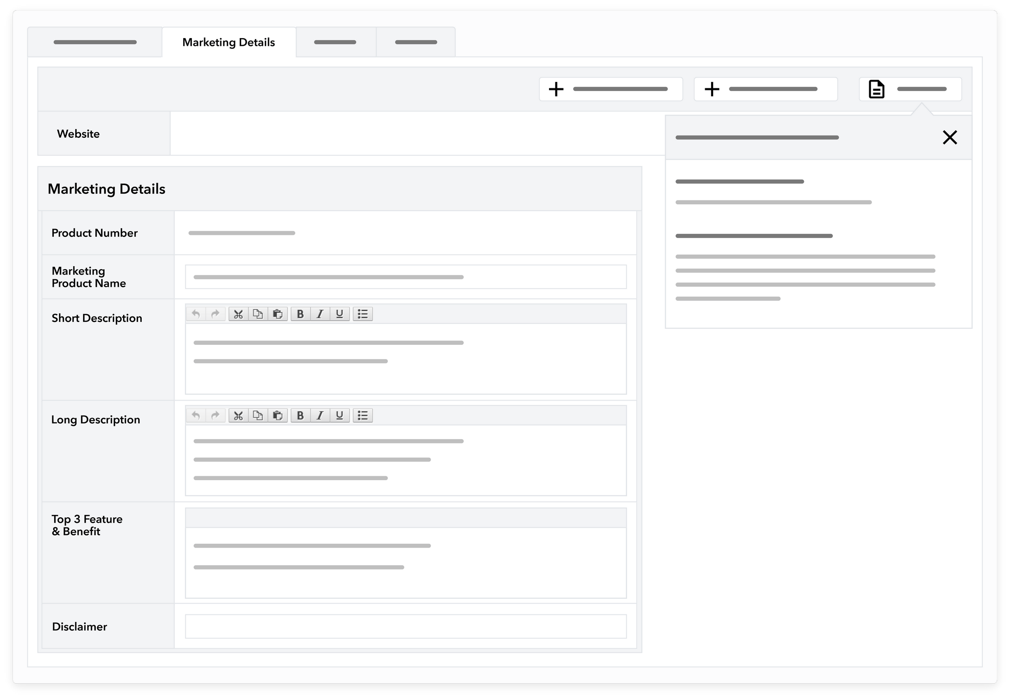 Retailpath: Product Marketing Details