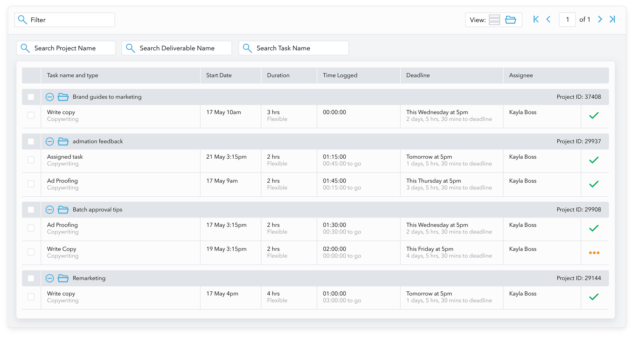 Admation: Manage your Tasks