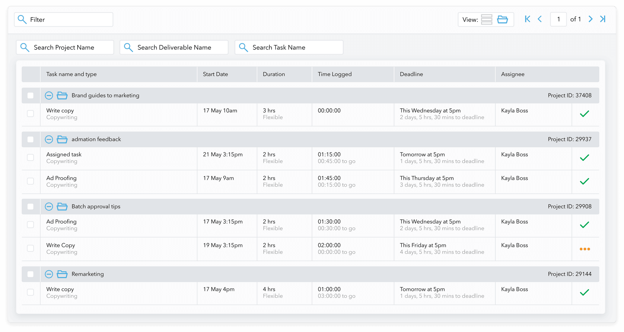 Admation: Manage your Tasks