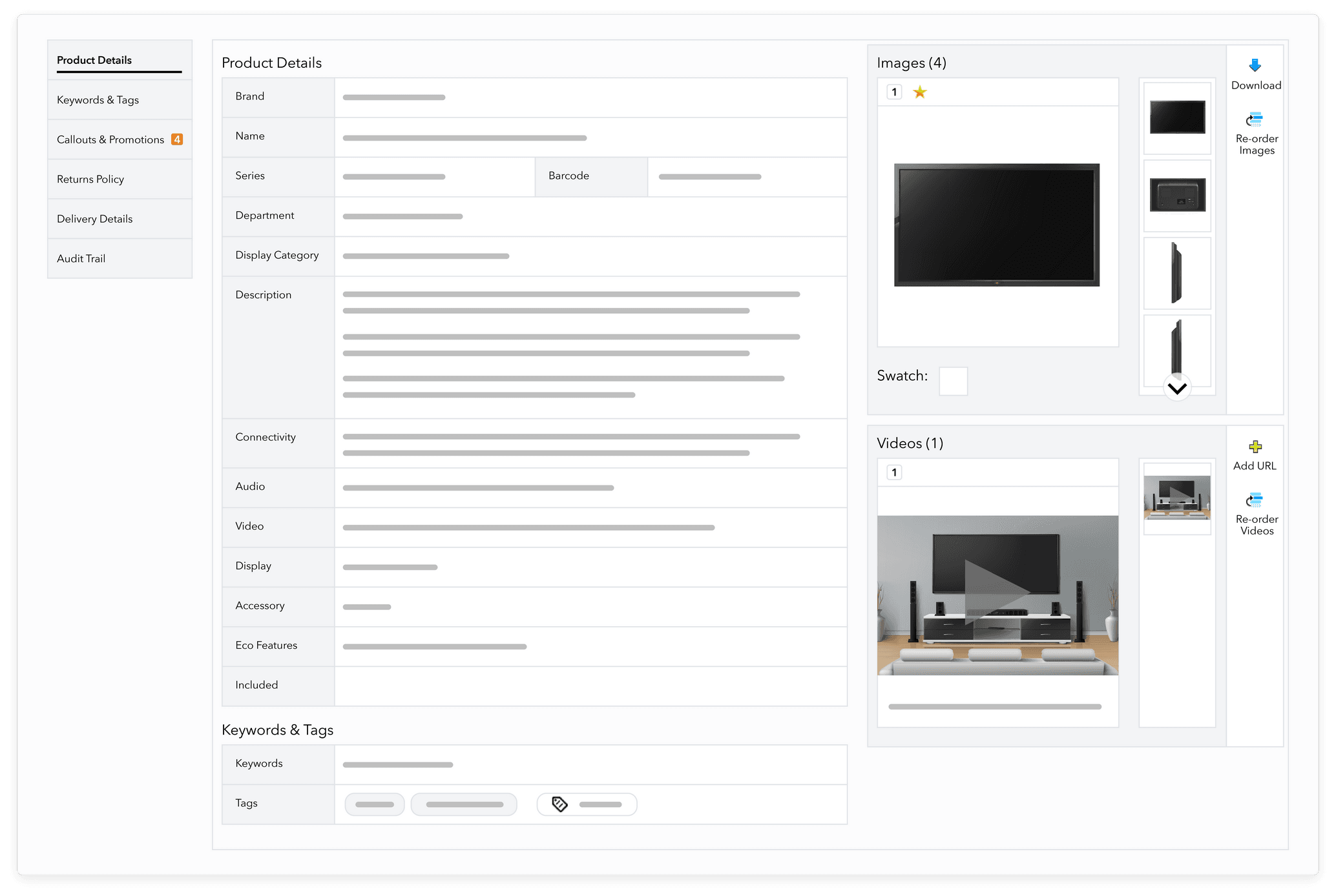 Retailpath: Manage product catalogue