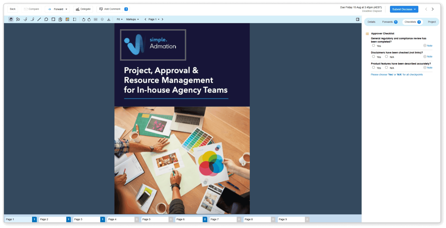 Admation Approval Centre